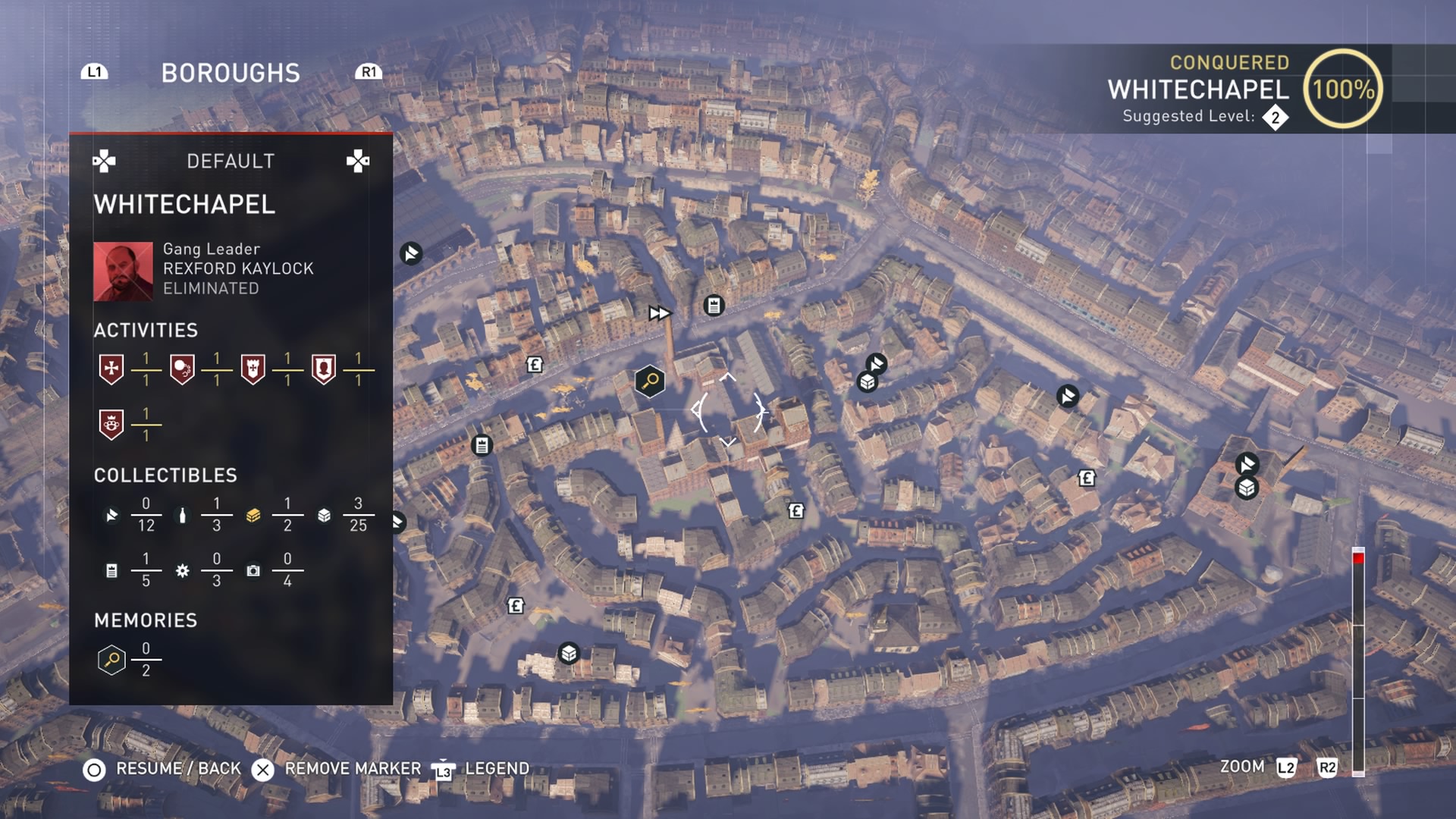 Интерактивная карта assassins creed syndicate